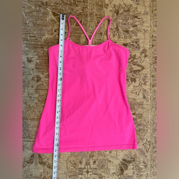 Lululemon hot pink tank size 10 - Picture 6 of 10